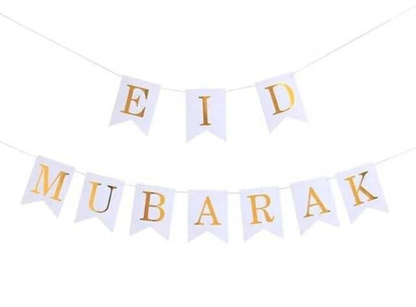 Eid Party Decoration Green and White Bundle