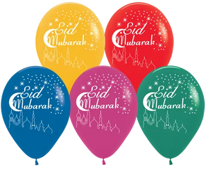 Eid Mubarak Colourful 10pk