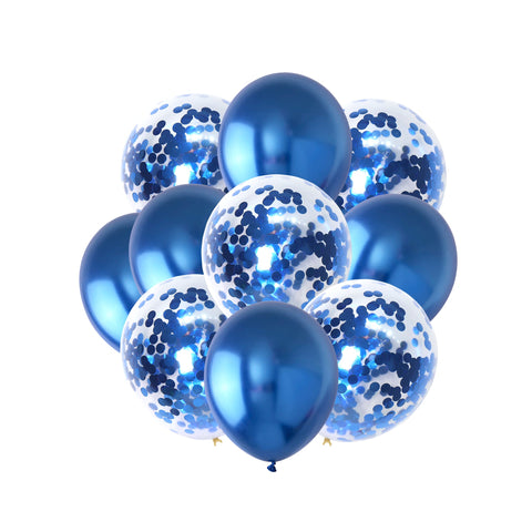 Blue Party Balloon Sets 10pk