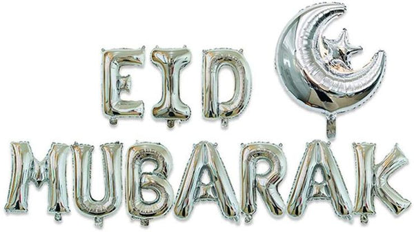 Eid Mubarak Foil Balloons