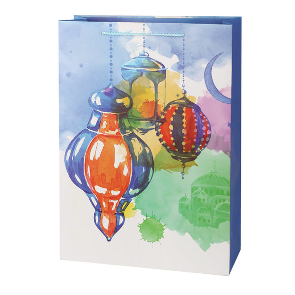 Blue Lanterns Gift bag set (2pc) XLarge