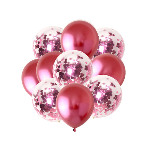 Pink Party Balloon Sets 10pk