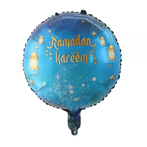 Ramadan Round Foil Helium Compatible Balloon