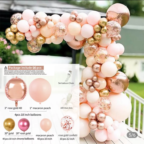 Balloon garland kit -Pink